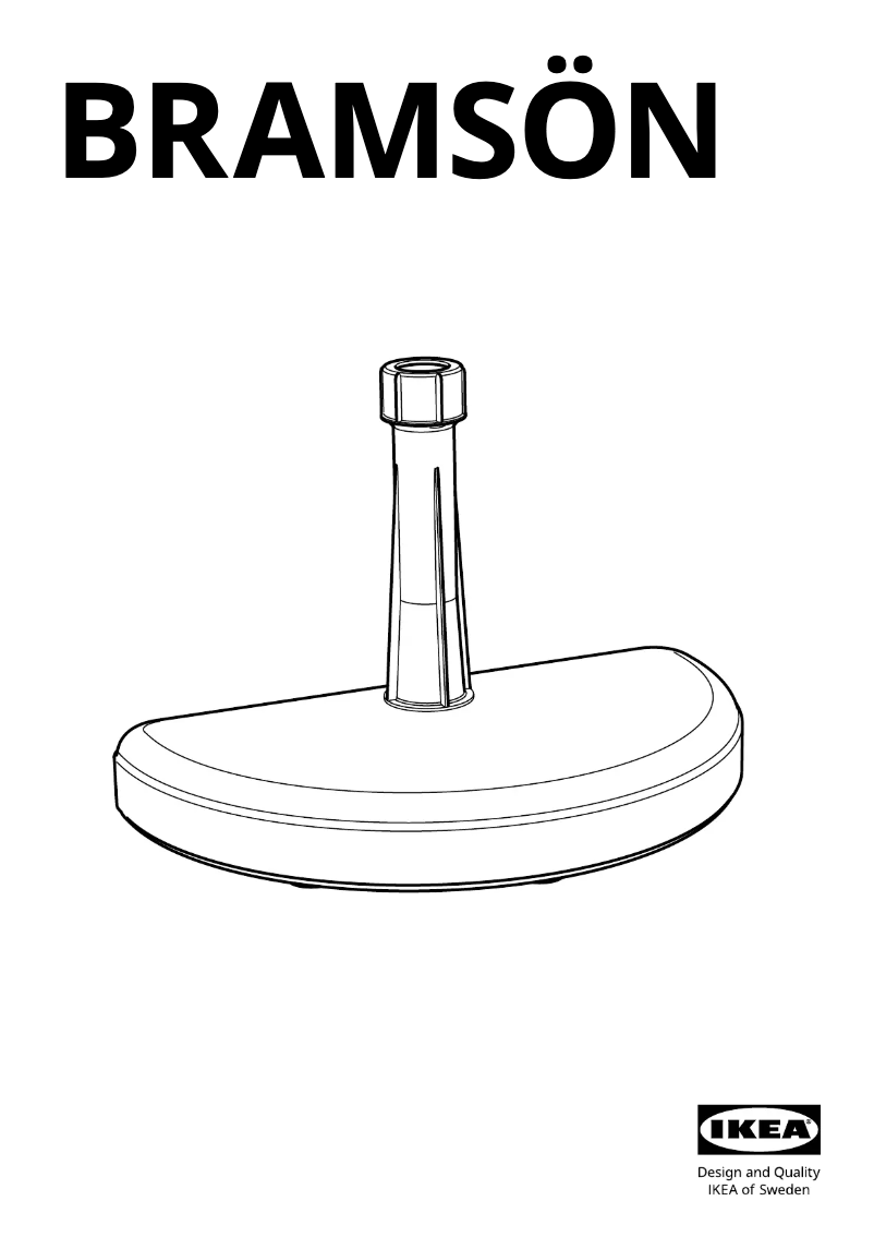 Imagen de la primera página del manual del dispositivo BRAMSÖN 602.657.85