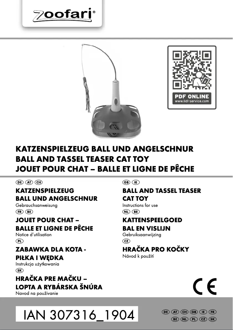 Página nº 1 - Manual de usuario Zoofari IAN 345687