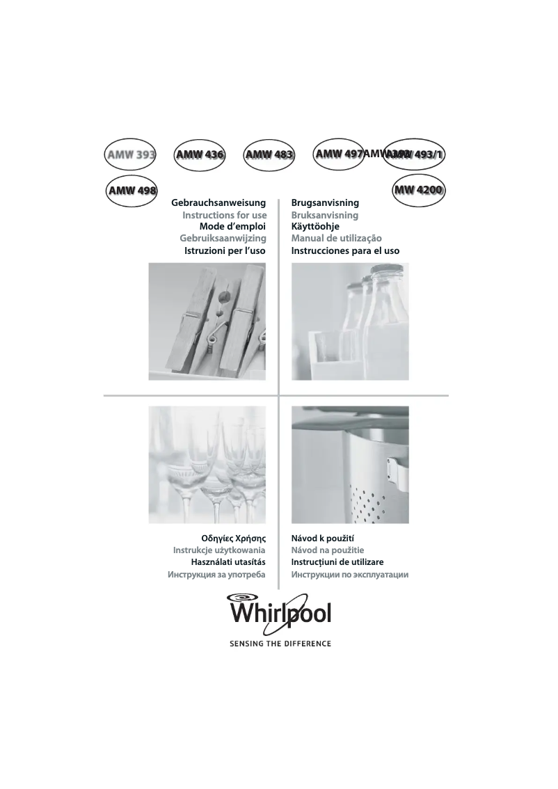 Página 1 del manual Manual de usuario Whirlpool MW 4200 IX