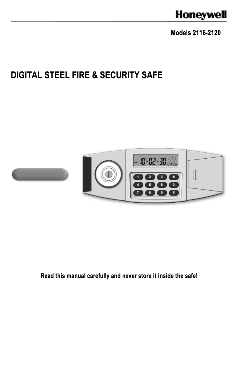 Página 1 del manual Manual de usuario Honeywell 2120