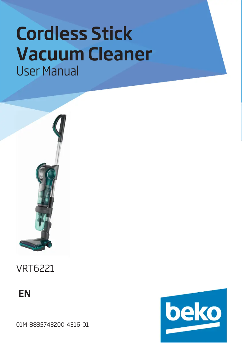 Imagen de la primera página del manual del dispositivo VRT6221