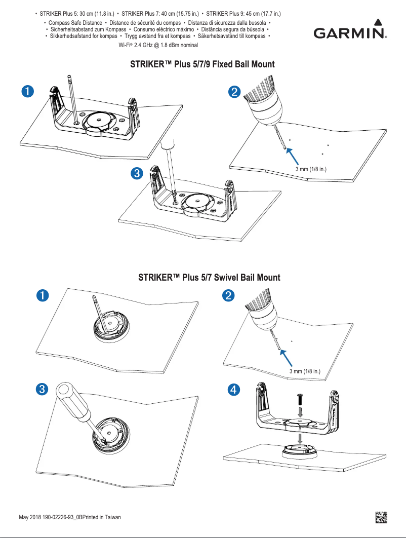 Imagen de la primera página del manual del dispositivo Striker Plus 7