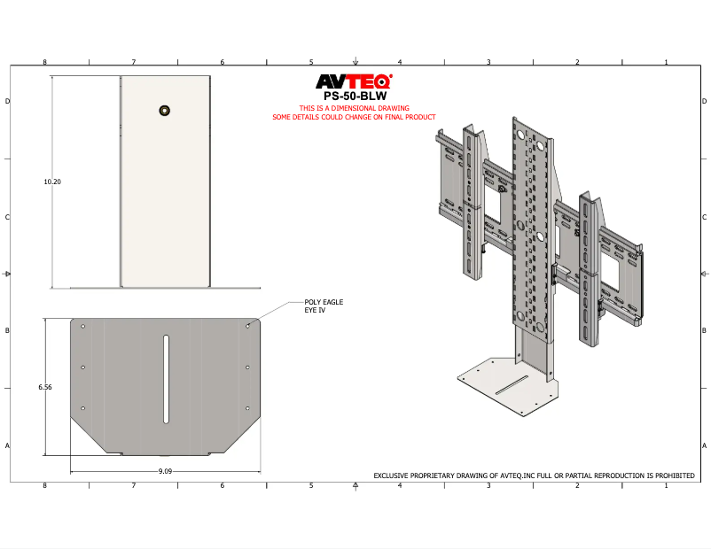Imagen de la primera página del manual del dispositivo PS-50-BLW