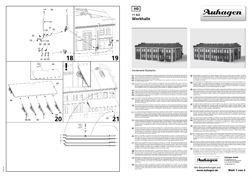 Página 1 del manual Manual de usuario Auhagen 11422
