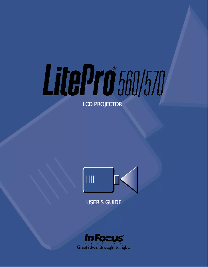 Imagen de la primera página del manual del dispositivo LP570