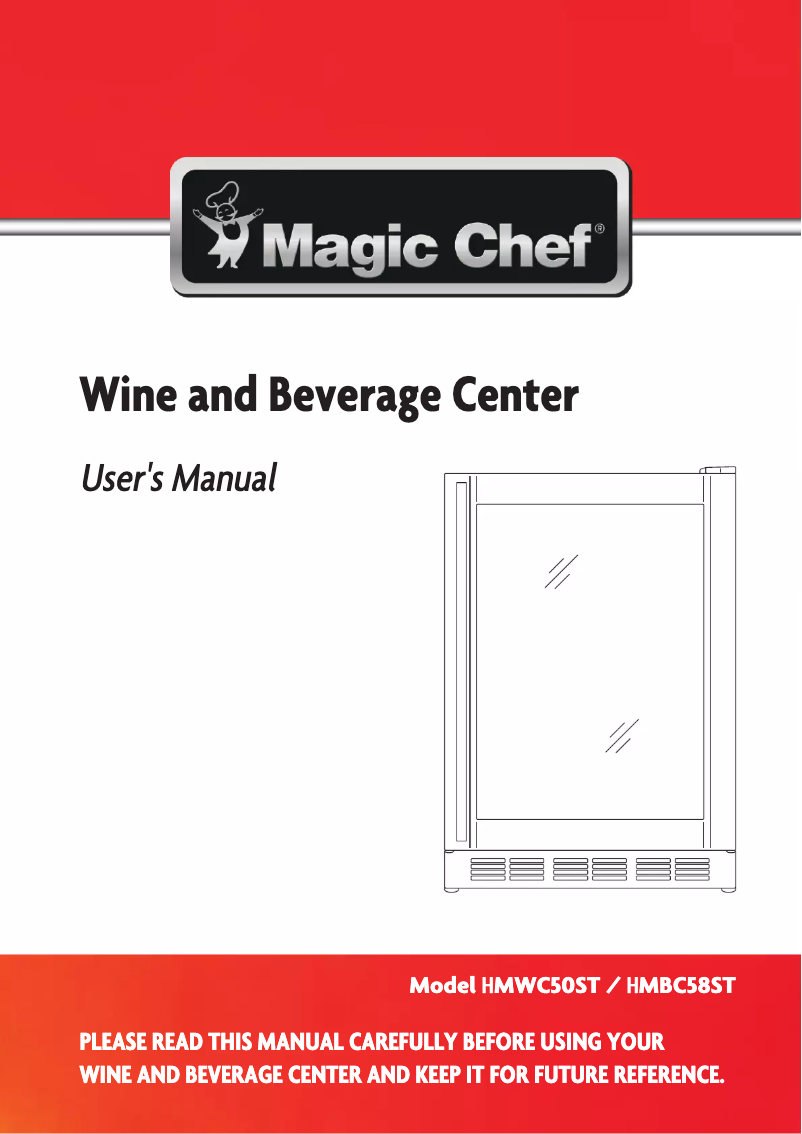 Imagen de la primera página del manual del dispositivo HMBC58ST