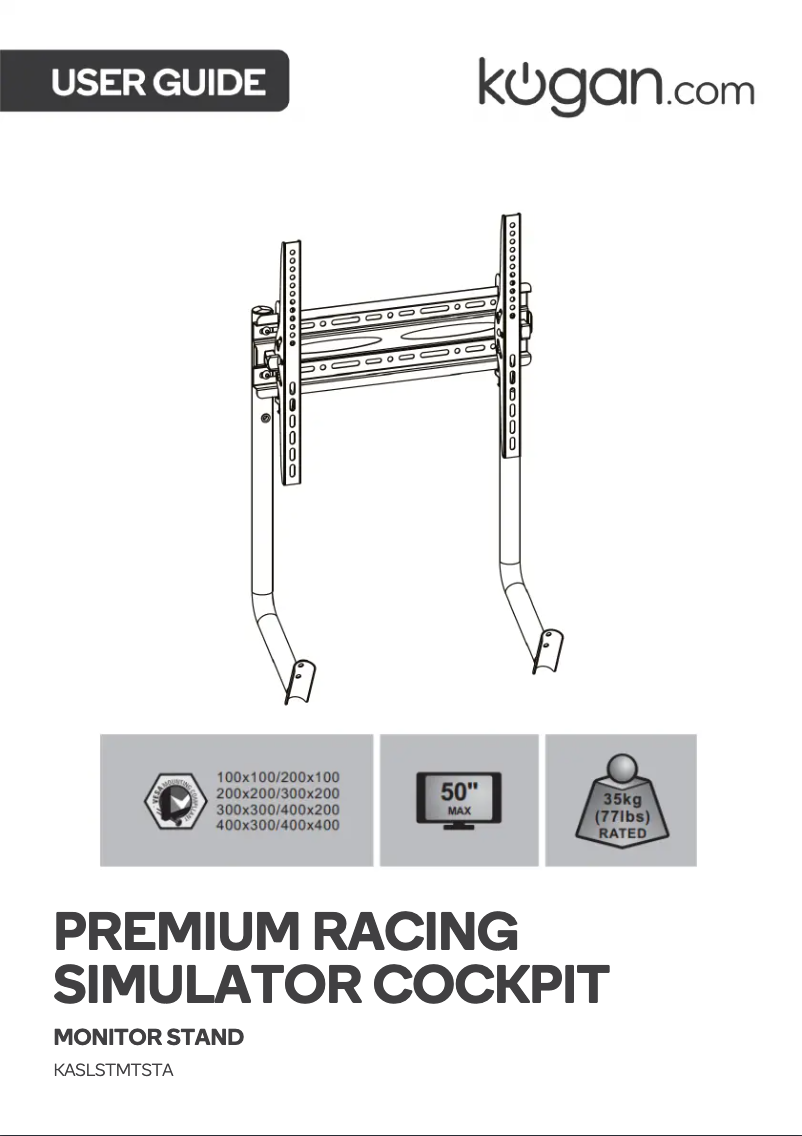 Página 1 del manual Manual de usuario Kogan KASLSTMTSTA