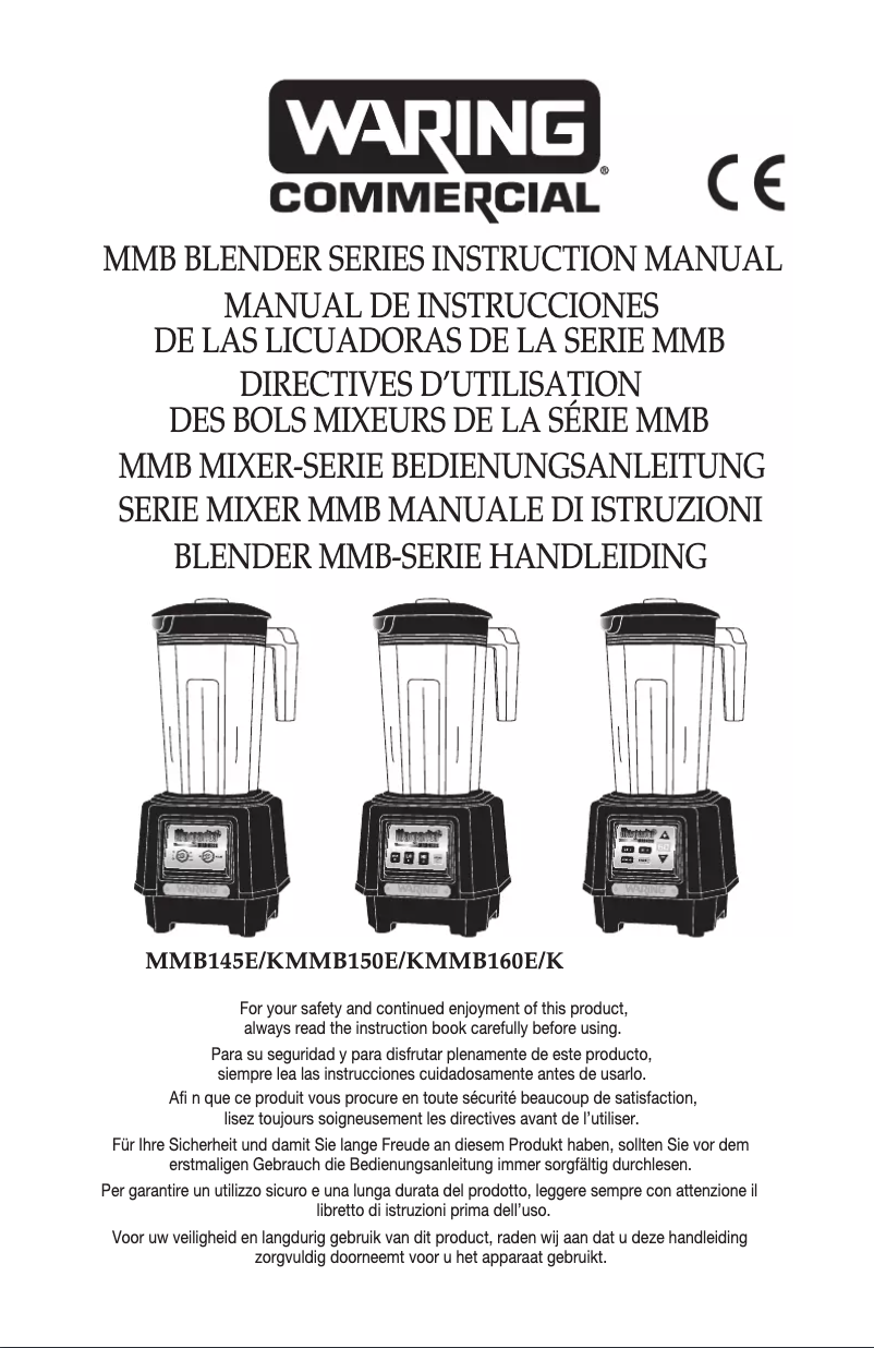 Imagen de la primera página del manual del dispositivo MMB150E/K