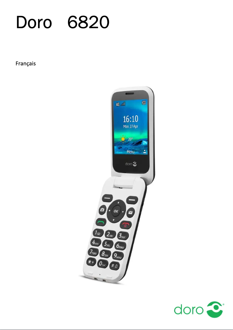 Imagen de la primera página del manual del dispositivo 6821