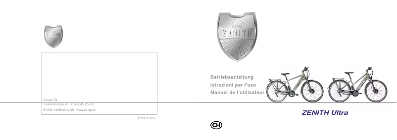 Imagen de la primera página del manual del dispositivo Ultra