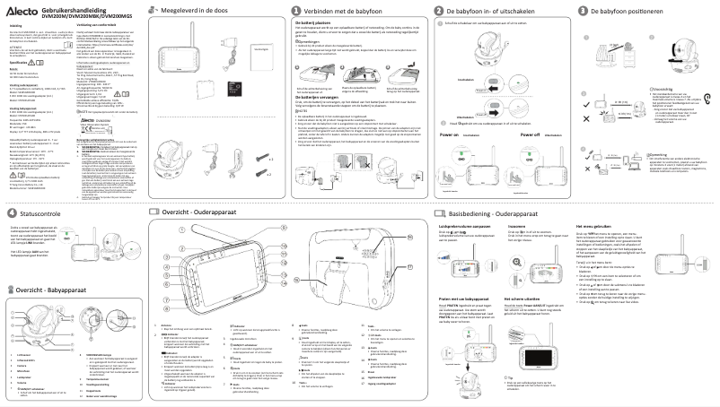 Imagen de la primera página del manual del dispositivo DVM200M
