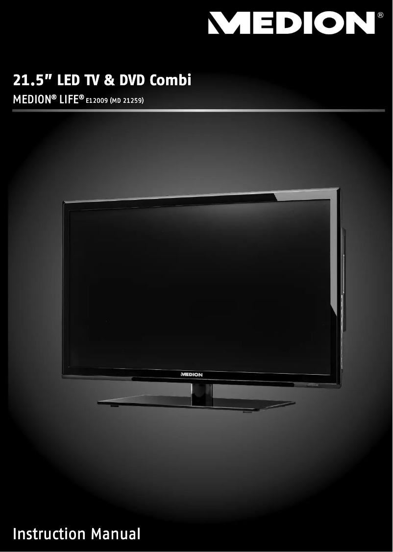 Imagen de la primera página del manual del dispositivo LIFE E12009 (MD 21259)