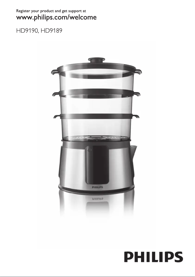 Página 1 del manual Manual de usuario Philips Avance Collection HD9190