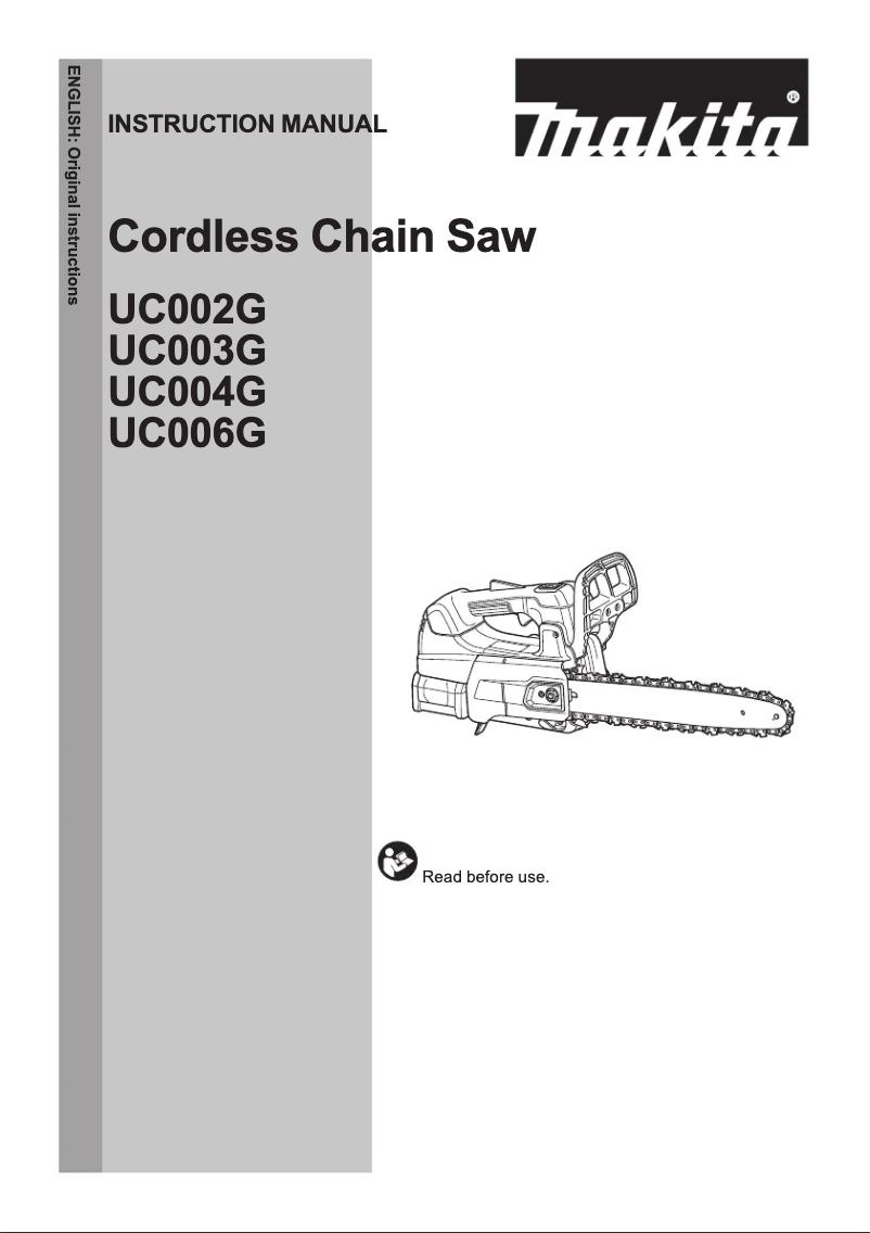 Imagen de la primera página del manual del dispositivo UC002GD