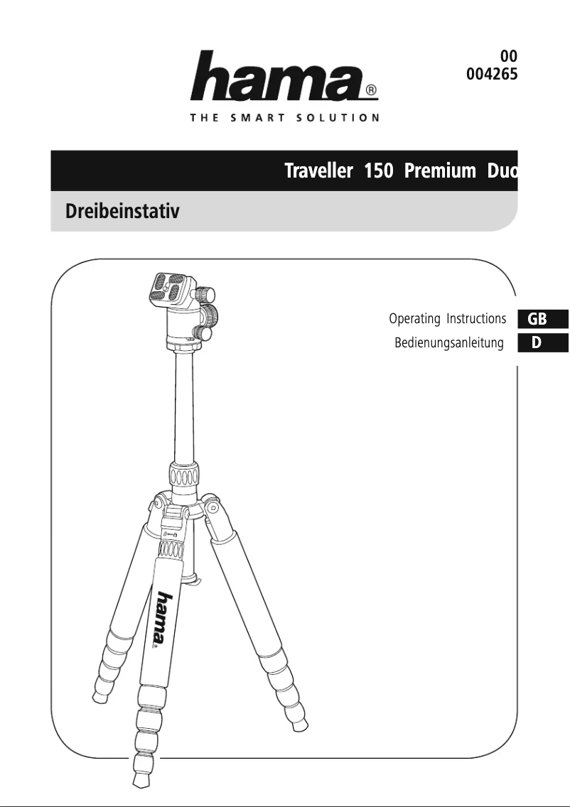 Página nº 1 - Manual de usuario Hama Traveller 150 Premium Duo