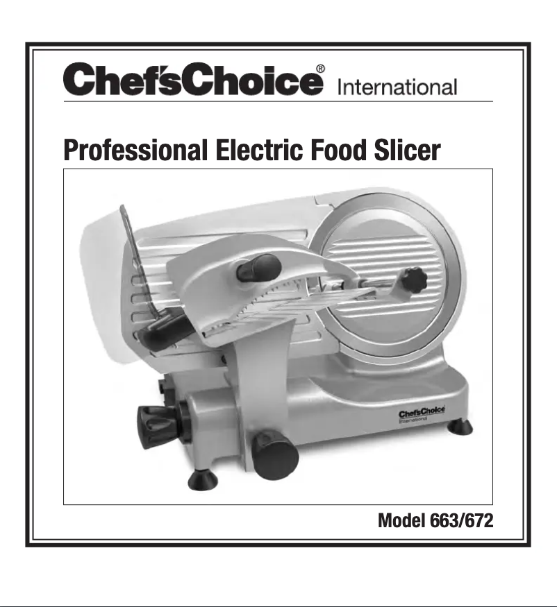 Imagen de la primera página del manual del dispositivo Model 672