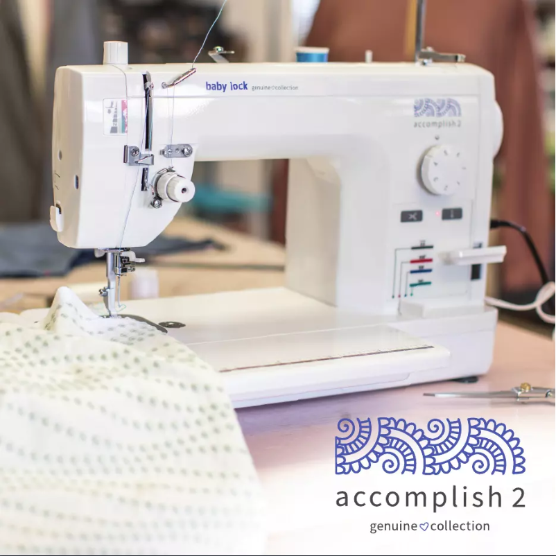 Página 1 del manual Ficha técnica Baby Lock Accomplish 2
