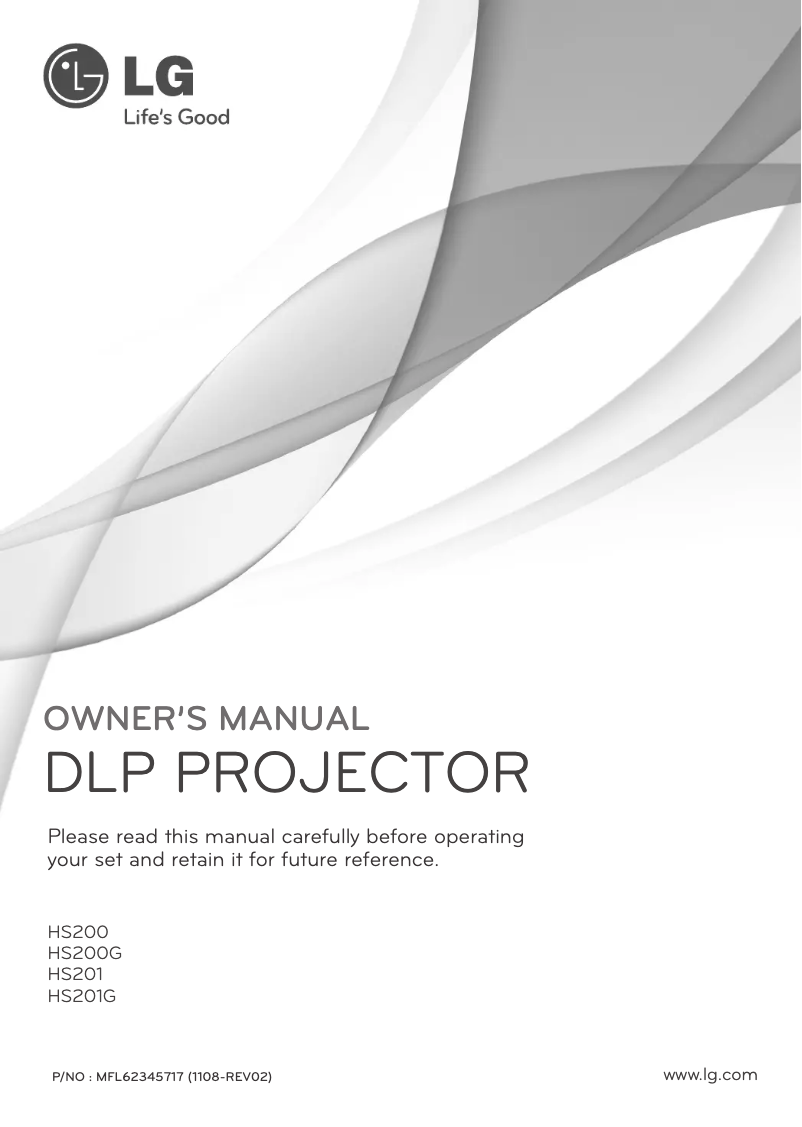 Imagen de la primera página del manual del dispositivo HS201