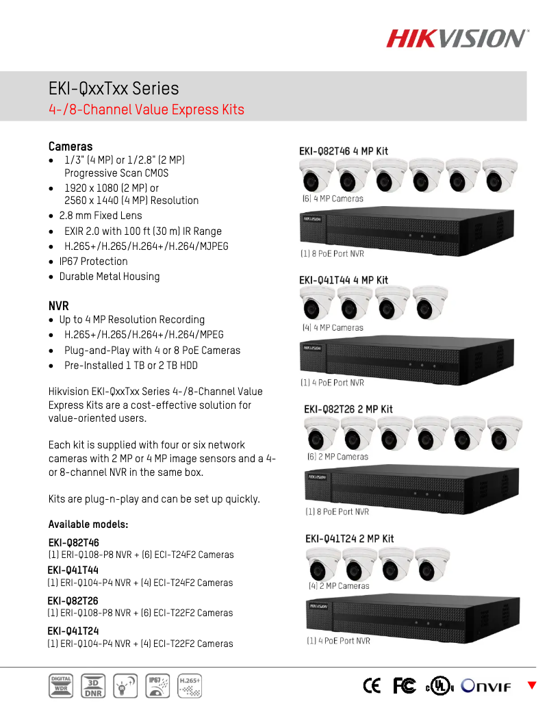 Página 1 del manual Manual de usuario Hikvision EKI-Q41T24