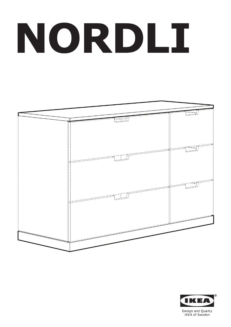 Imagen de la primera página del manual del dispositivo NORDLI 403.834.74