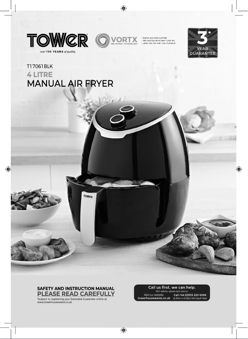 Página 1 del manual Manual de usuario Tower Vortx T17061