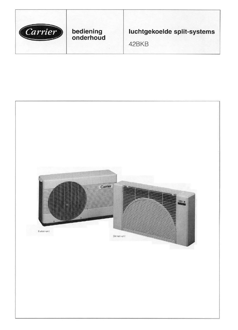 Imagen de la primera página del manual del dispositivo 42BKB