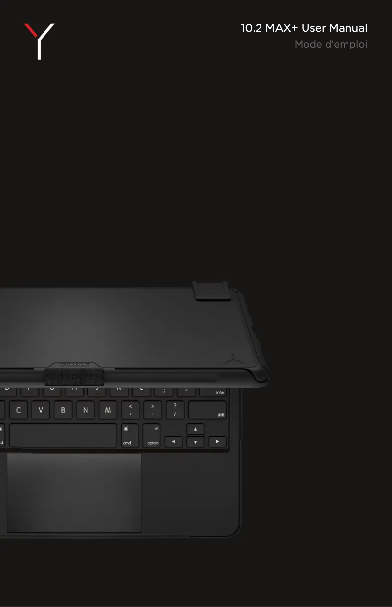 Imagen de la primera página del manual del dispositivo 10.2 Max+