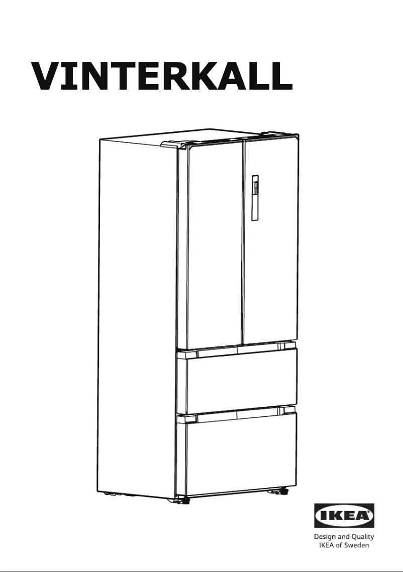Página 1 del manual Manual de usuario Ikea VINTERKALL 304.948.25