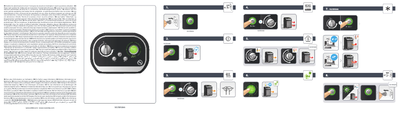 Imagen de la primera página del manual del dispositivo Mini Excel Eco Safe SO9265