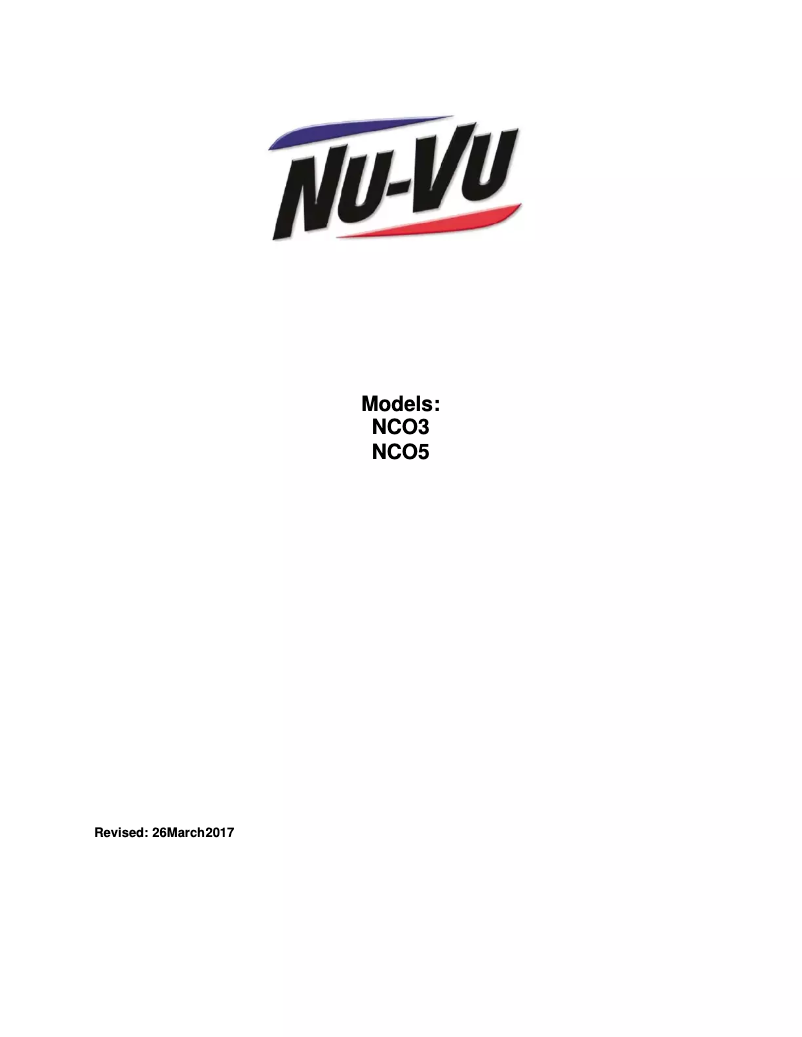 Imagen de la primera página del manual del dispositivo NCO5