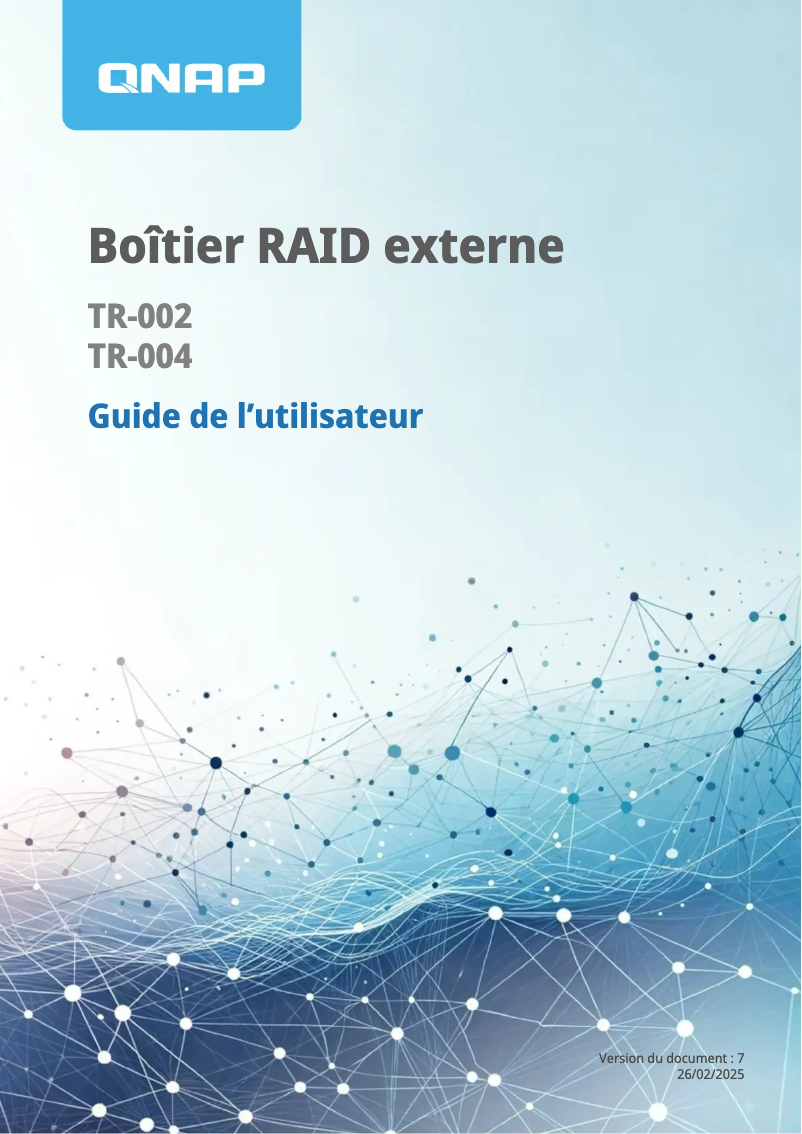 Página 1 del manual Manual de usuario QNAP TR-002