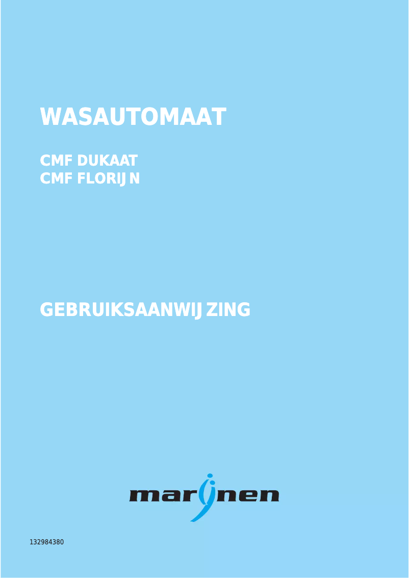 Imagen de la primera página del manual del dispositivo CMF Florijn