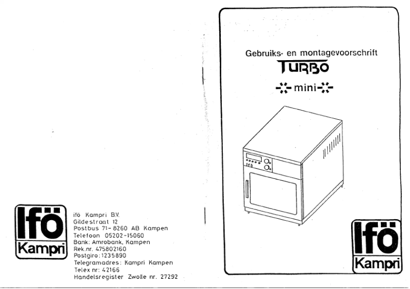 Imagen de la primera página del manual del dispositivo Turbo-Mini (5 buttons)