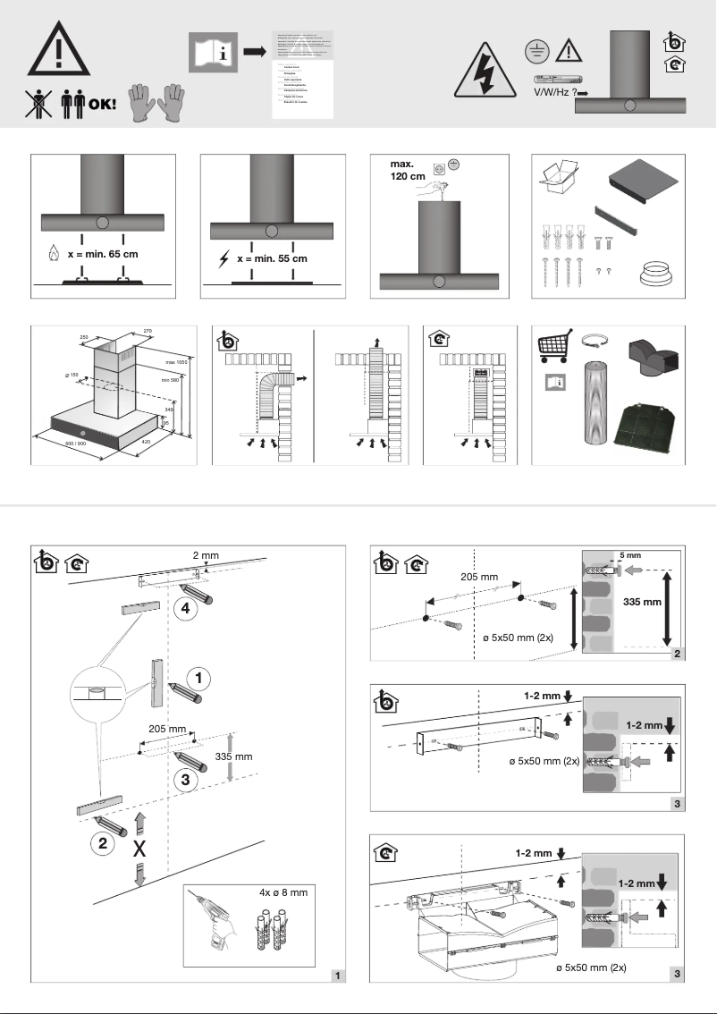 Imagen de la primera página del manual del dispositivo DT9SY2B