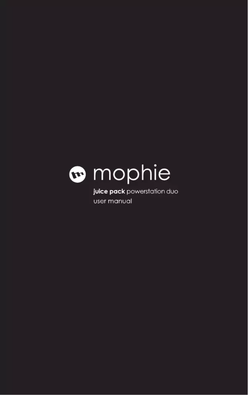 Imagen de la primera página del manual del dispositivo powerstation duo