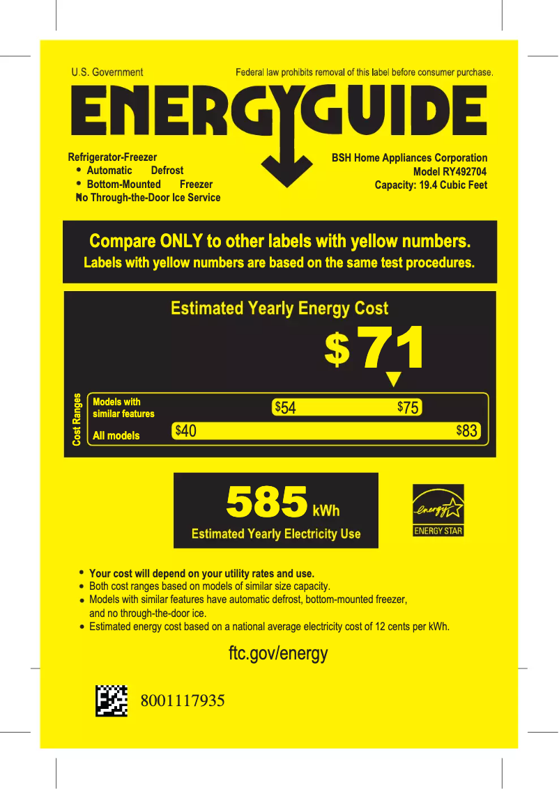 Imagen de la primera página del manual del dispositivo RY492704