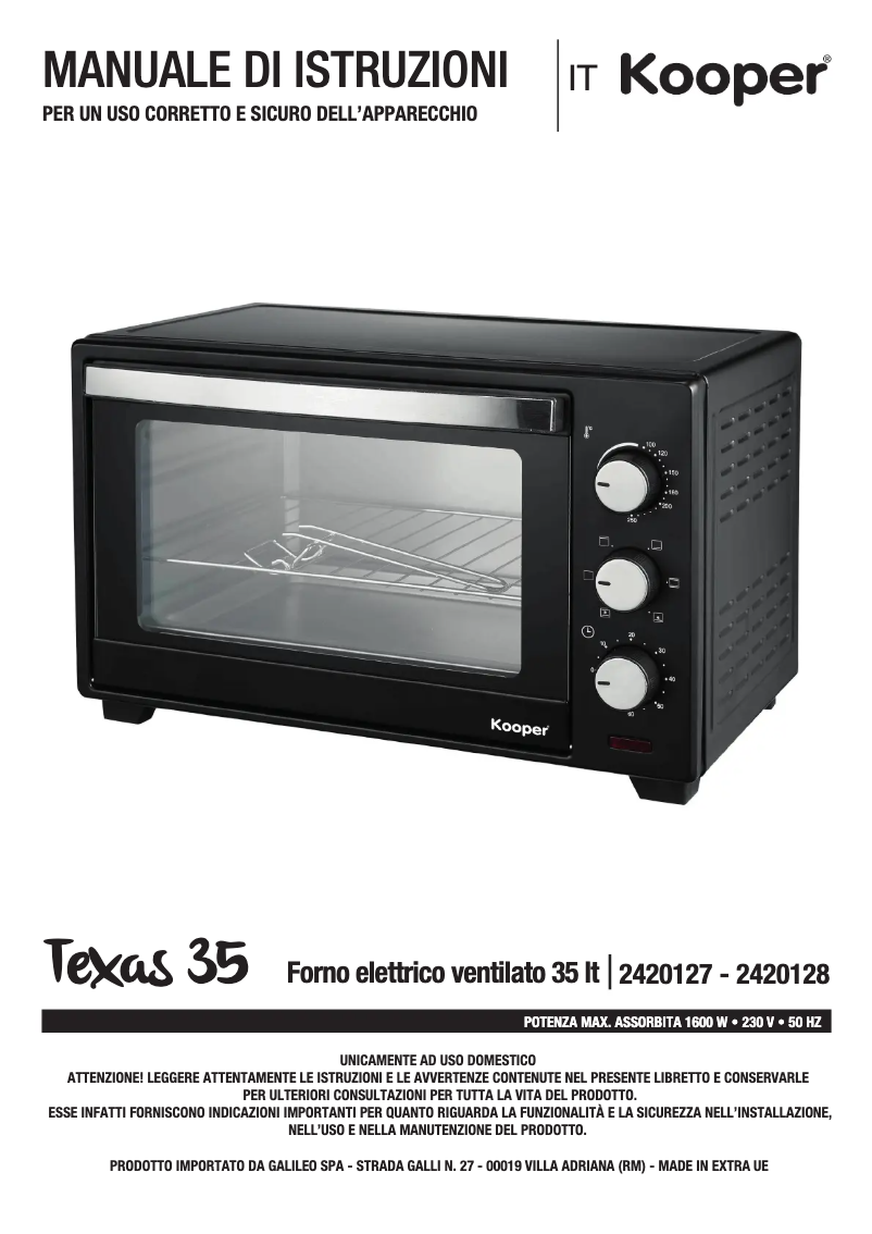 Imagen de la primera página del manual del dispositivo 2420127