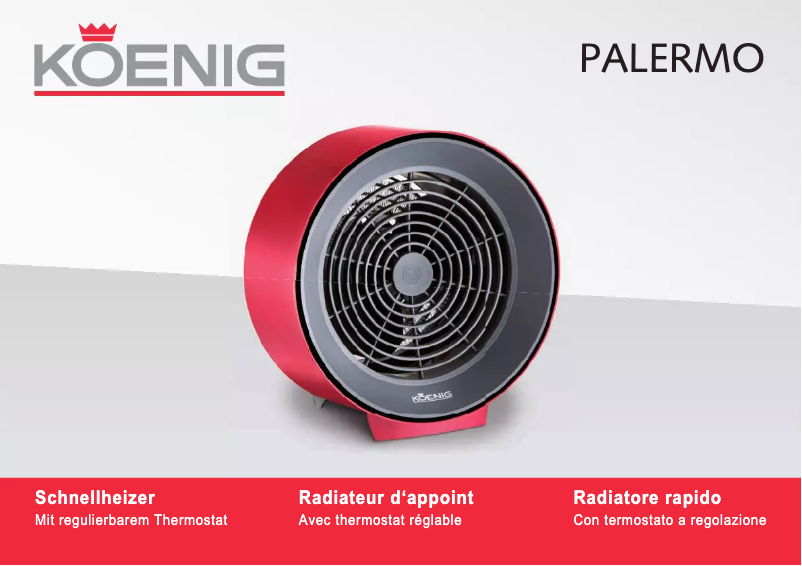 Página nº 1 - Manual de usuario Koenig Palermo B06153