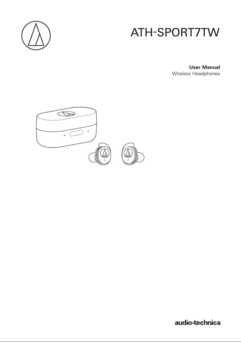 Página nº 1 - Manual de usuario Audio-Technica ATH-SPORT7TWGY