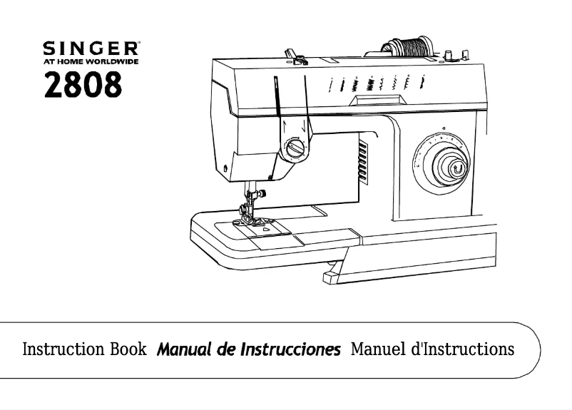 Imagen de la primera página del manual del dispositivo 2808