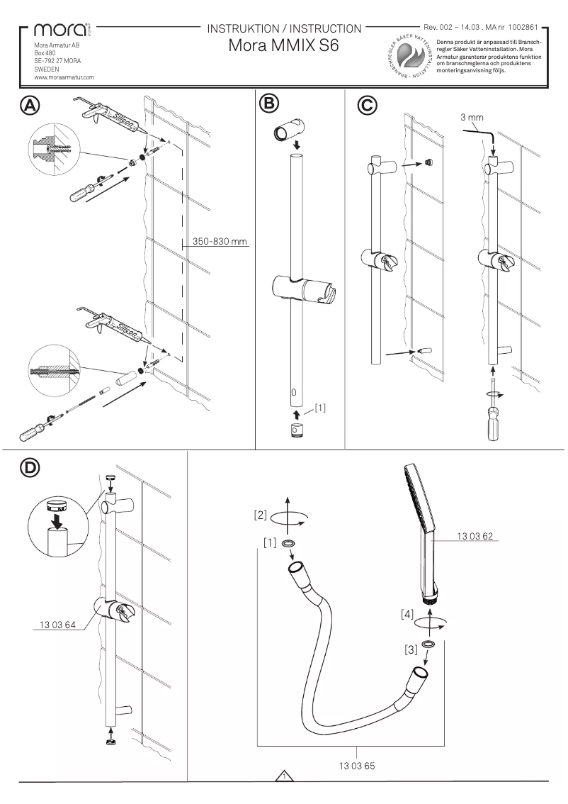 Página nº 1 - Manual de usuario Mora MMIX S6