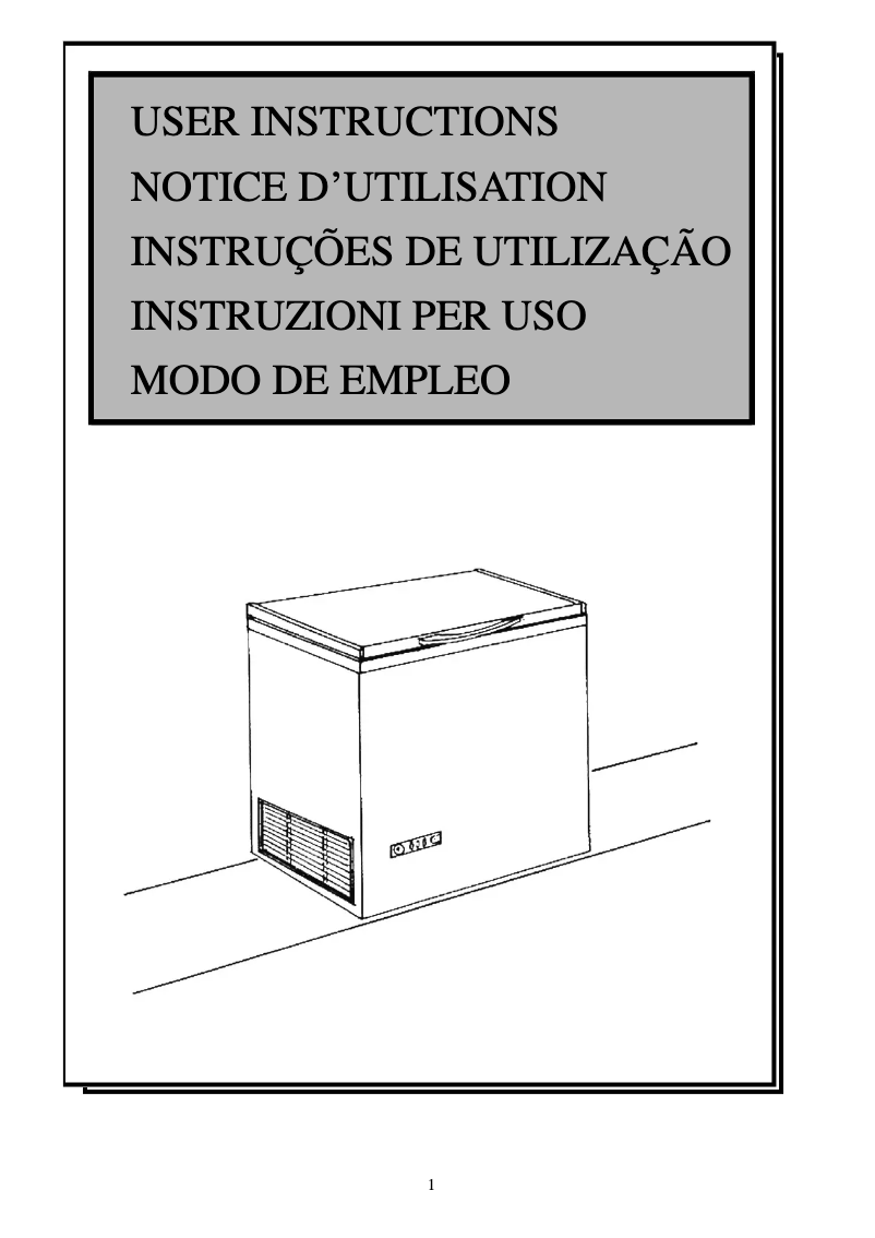 Imagen de la primera página del manual del dispositivo CH-575 PROFES.