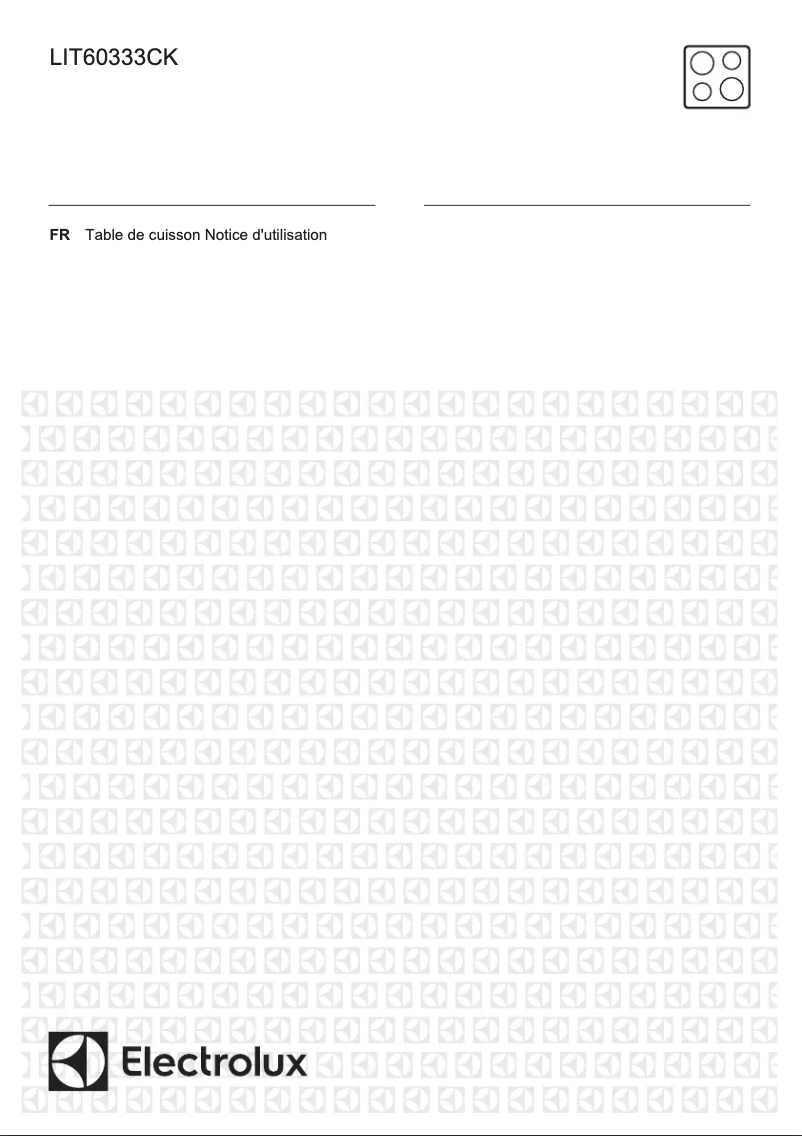 Imagen de la primera página del manual del dispositivo LIT60333CK