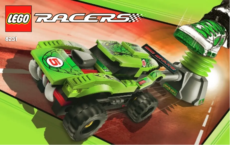 Página 1 del manual Manual de usuario Lego Racers 8231