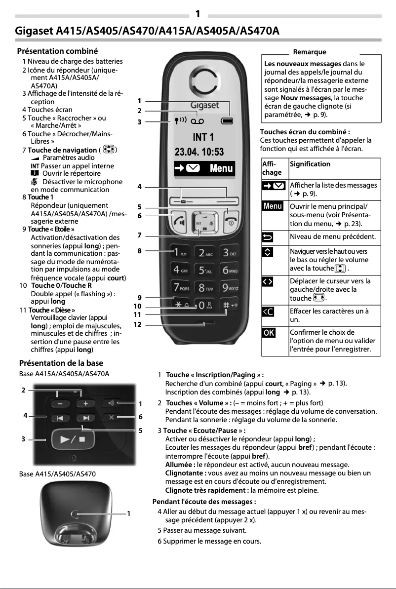 Imagen de la primera página del manual del dispositivo A475A