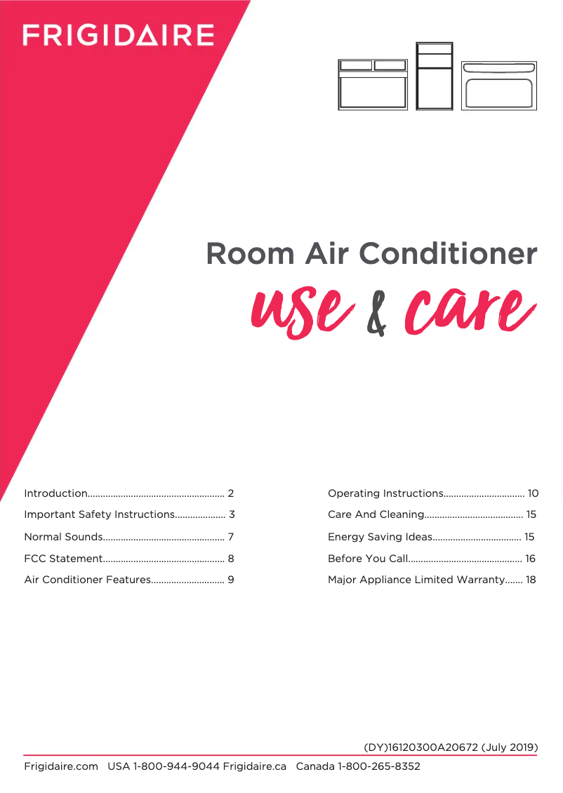 Imagen de la primera página del manual del dispositivo FHTW123WA1