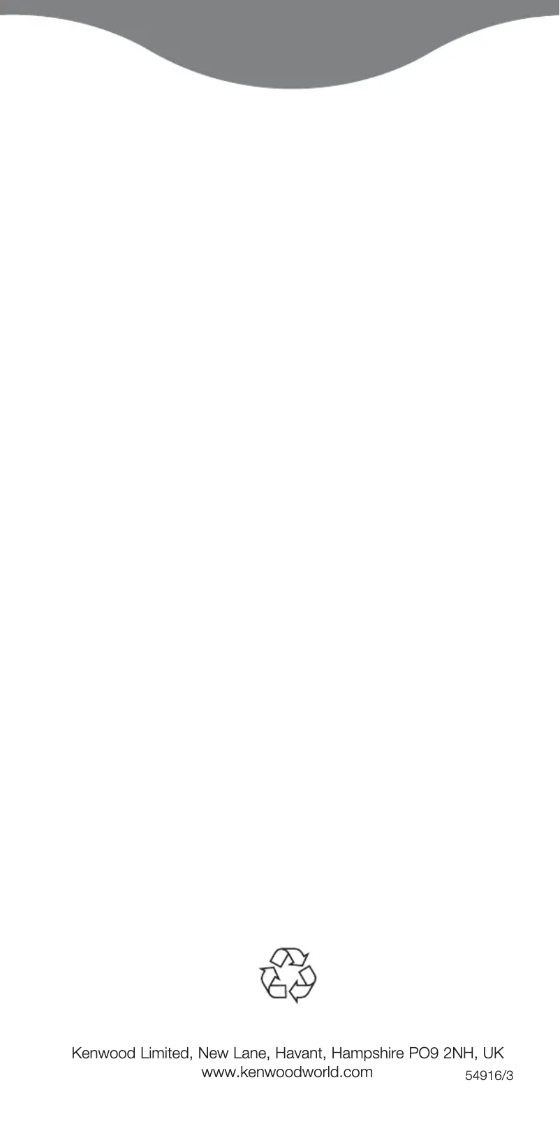 Página 1 del manual Manual de usuario Kenwood BL745