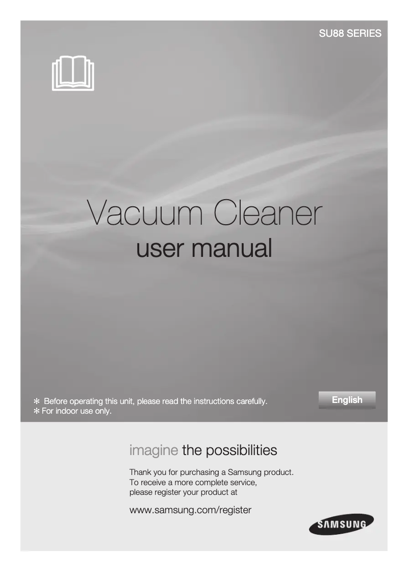 Página 1 del manual Manual de usuario Samsung SU8860