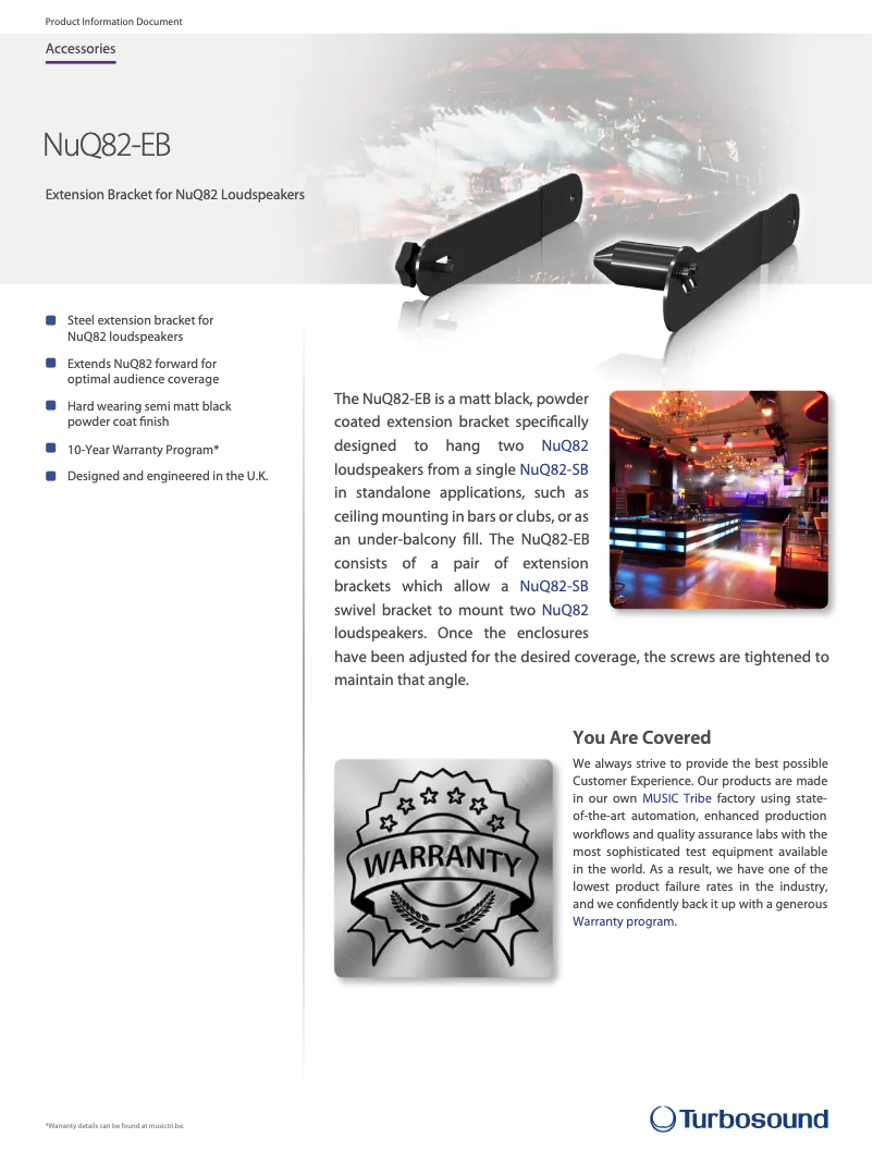 Imagen de la primera página del manual del dispositivo NuQ82-EB