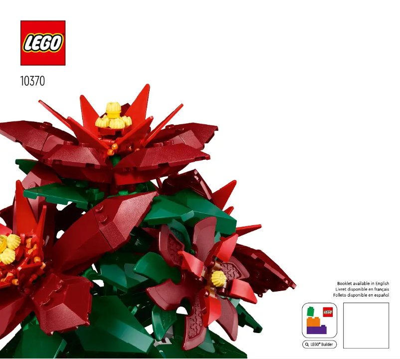 Página 1 del manual Manual de usuario Lego Botanical Collection 10370